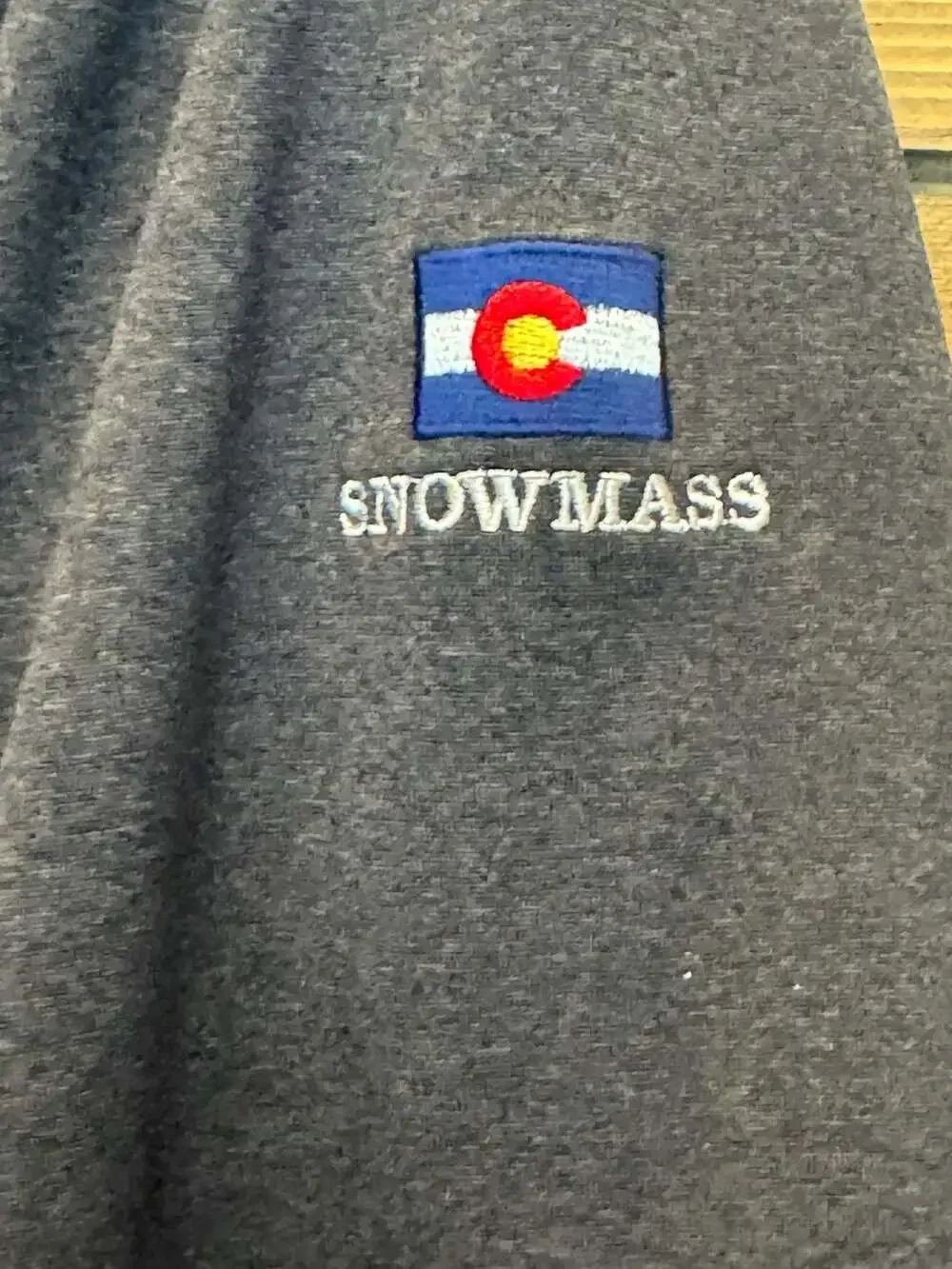The North Face Snowmass Colorado Full Zip Fleece Jacket Charcoal Medium
